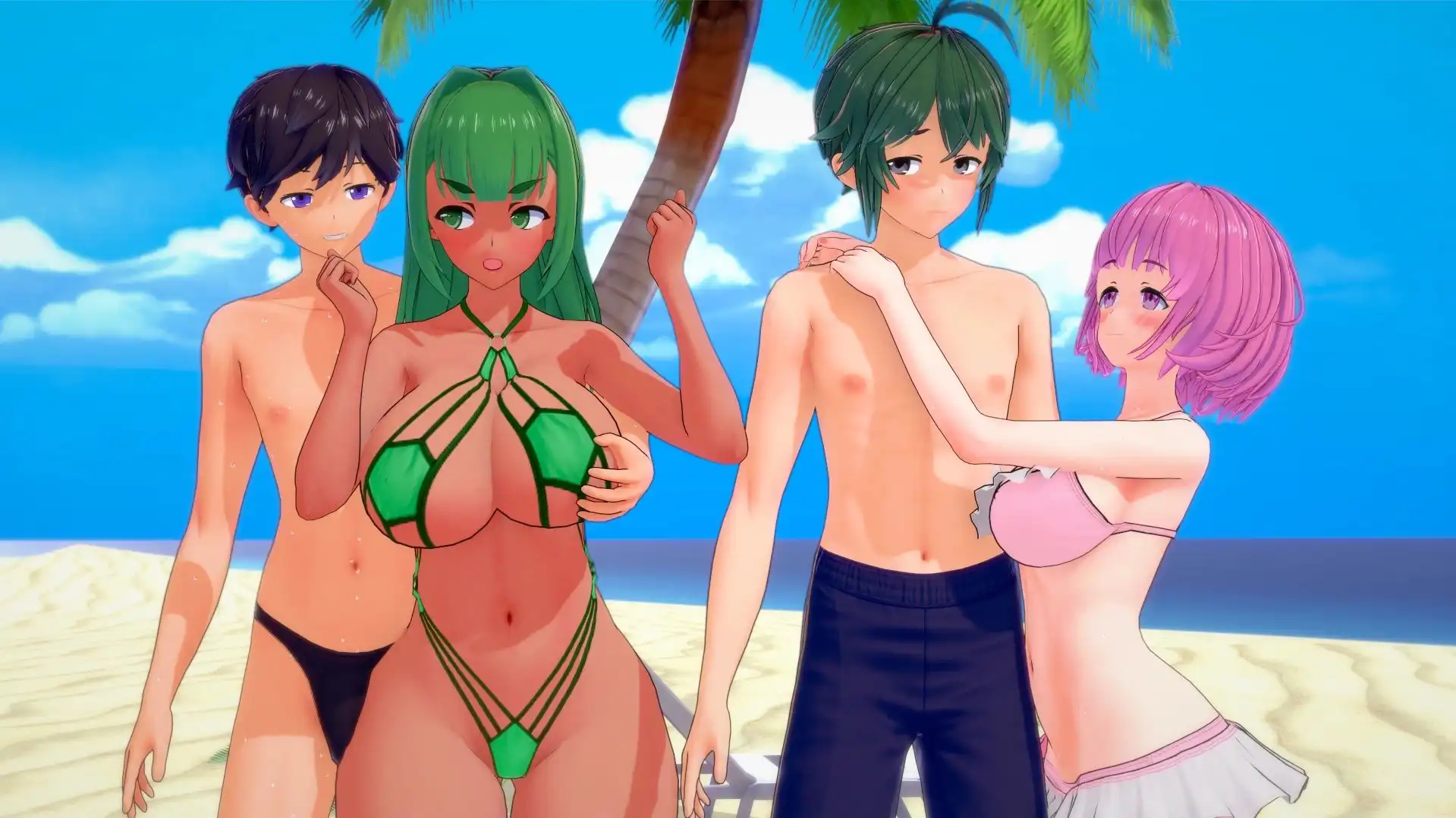 【欧美SLG/汉化NTR】夏日之王v0.5.4汉化版【PC+安卓/2.80G/更新】-樱花社